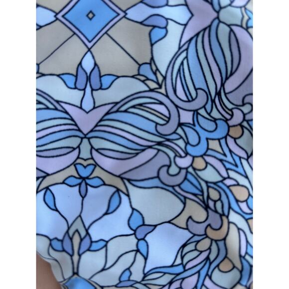 NWT J. Crew Cheeky Bikini Bottom Style BF153, Kaleidoscope Pastel Design, Sz XXL - Picture 2 of 3